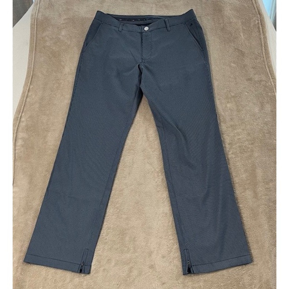 Maide Bonobos Mens Pants size 33x32 blue‎ measured Polyester Straight Leg EUC